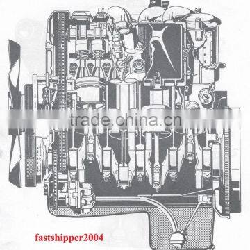 ENGINE DIESEL D2.9DT SET ASSY-SUB 4WD EURO-3 SSANG YONG photo-3
