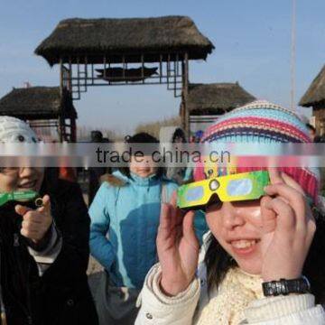 2015 High quality paper Solar Eclipse Glasses,3D-World Bland, Item No. SE-G03                        
                                                Quality Choice