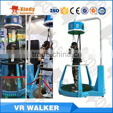 2016 Zhuoyuan newest 9D VR Treadmill standing simulator 9D VR walker