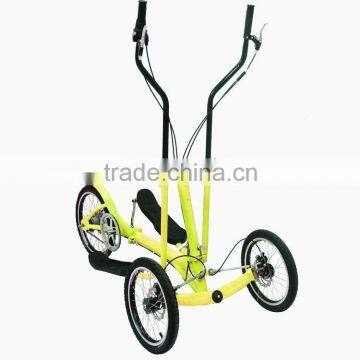 Indoor Direct Wholesale Chain Adjustable Elliptical Exercise Air Bike Factory China