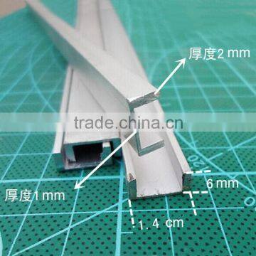 Slot aluminium,DIY girder model car accessories(45cm)