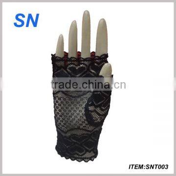SN noble fashion colored sexy lace gloves for women