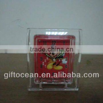 cartoon table alarm clock