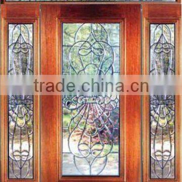 Arch Main Doors Design 2013 With Side Lites Transom DJ-S9105MSTHA