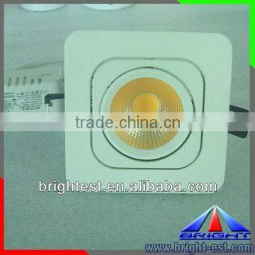 COB 15W led downlight square 1500LM