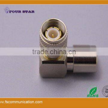 1.6/5.6 Connector Male Right Angle Clamp for 0.3x1.8 Cable