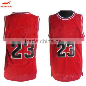 High quality dri fit wholesale blank uniforms basketball shirt