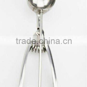 stainless steel ice cream spoon