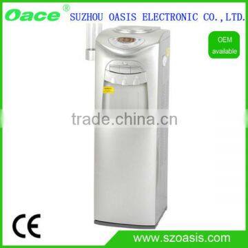 R134A Compressor cooling stand installation hot and cold water dispenser with fridge cooler