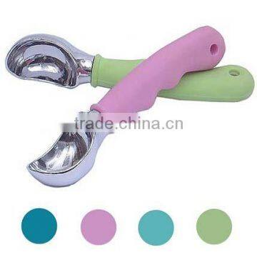 Plastic handle Ice cream spoon