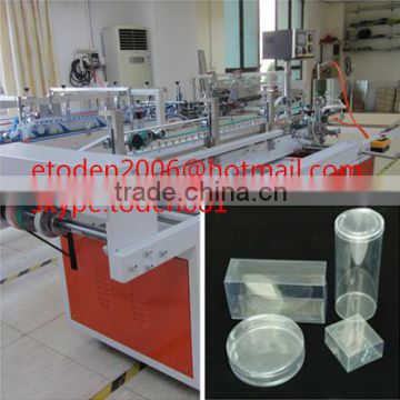 dongguan PET clear box hot melt glue machine