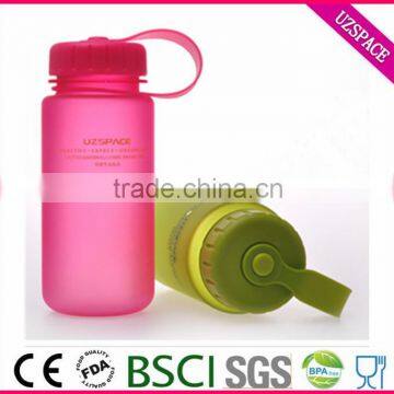 Trade assurance 12OZ / 350ml Customized logo plastic water drinking bottle