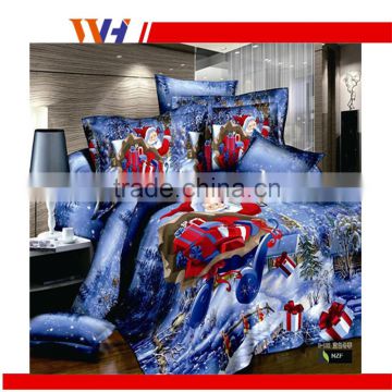 Low price popular gift indoor Xmas christmas bedding sets