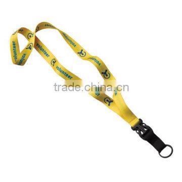 3/4" Dye-Sublimated Lanyard with Slide-Release and Metal Split-Ring