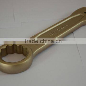 Non sparking striking box wrench,slogging spanner