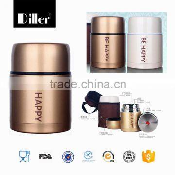 Stainless Steel Vacuum Insulated Thermal Food Container smoldering pot