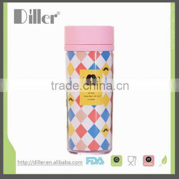 2015 China Hot Sale Plastic Water Bottle Double Wall Plastic Water Bottle photo-2