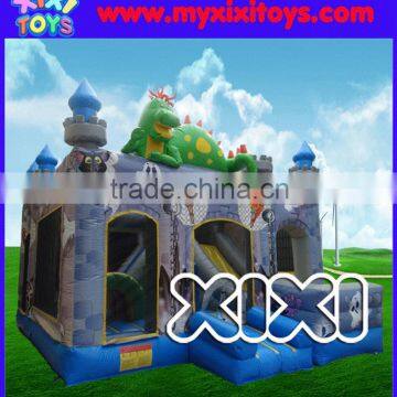 Popular inflatable jumping playground, inflatable bouncy COMBO castle for KIDS