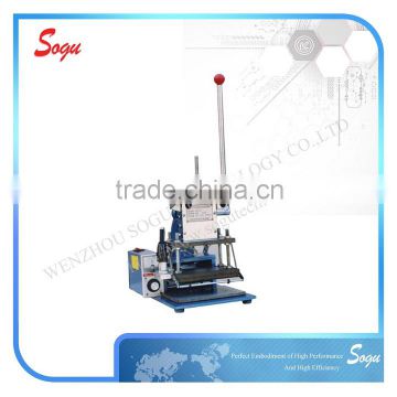 Easy Manual Hot Stamping machine for leather,well used date stamping machine,stamping machine in shoe industry