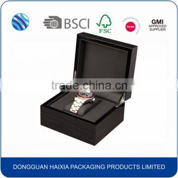 Custom logo wooden watch box packaging case                        
                                                Quality Choice