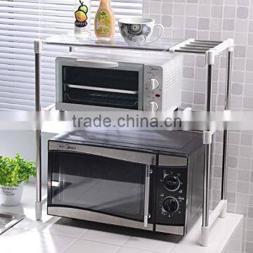 Adjustable stainless steel microwave oven shelf microwave oven racks