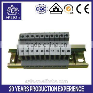 UK din rail copper terminal block