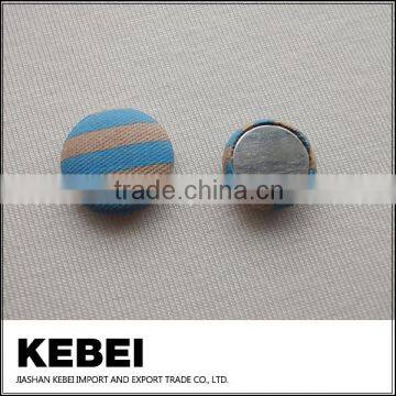 Multiple color fabric cover button shirt button