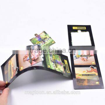 cheap customized hot selling paper magnetic photo frames