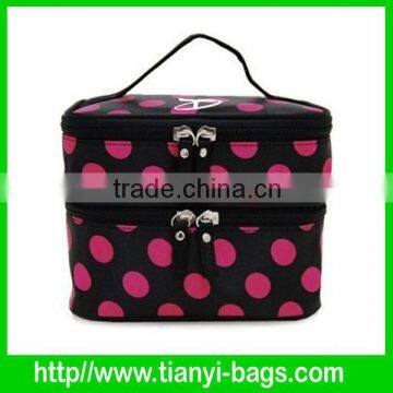 China wholesale polka dots printing makeup case