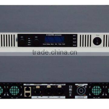 Professional C-mark 2000w power amplifier NET6000D high power amplifier