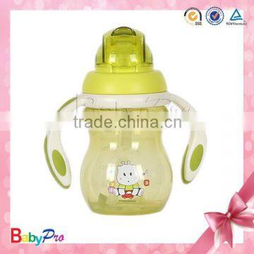 New Product Toxic and BPA Free Promotional Measuring Training Sippy Cup With Handles Quality Choice photo-2