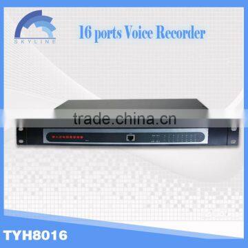 HOT!TYH8216, 16 channels voice recorder box,digital voice recorder