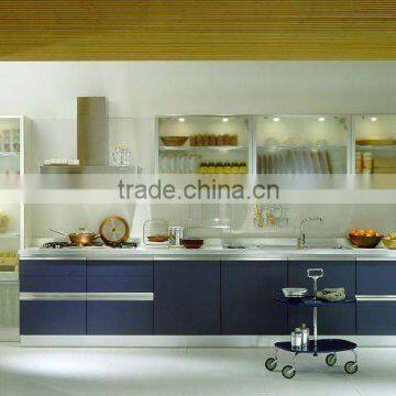 glossy bake paint kitchen cabinet