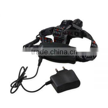 Wholesales Hiking Usage 3W Adjust Focus Rechargeable LED Headlamp photo-4