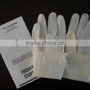 latex surgical gloves