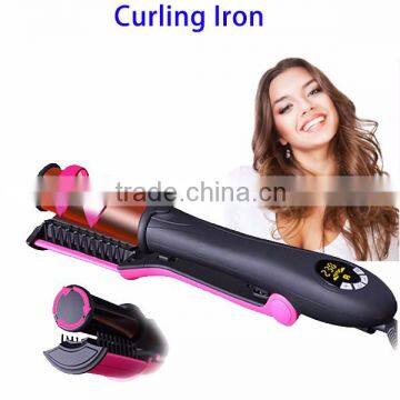 Hot Item 2 in 1 Function 360 Degree Hair Curling Wand, Hair Curling Iron