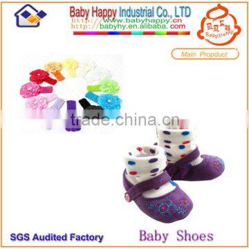 High Quality Baby Shoes Socks and hairband