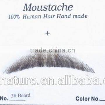 Top Quality 100% Human Hair Beards and Moustache photo-5