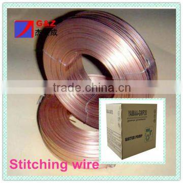 Stable quality flat cardboard box stitching wire