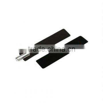 Solid black flocking bag for one pen packing
