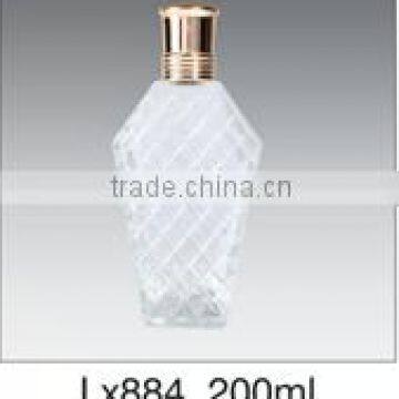 200ml perfume glass bottle with lid