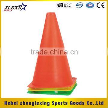 colorful 9" PE sports soccer training marker cone