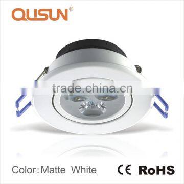 Aluminum Highlight/ Matt White Finish 3W 5W 7W 9W 12W Led Spot Light photo-3