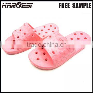 Eva Slip Resistant Flip Flops , Toilet Waterslippers With Hole photo-3