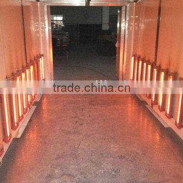 infrared carbon fiber heating pipe bake booth