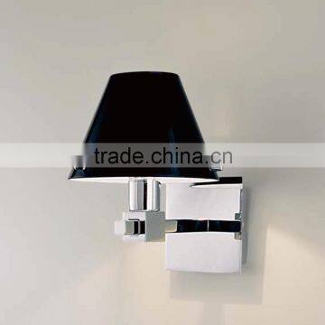 Glass Lampshade Modern Wall Lamp Black Lighting Fixture United States America UL CL-8148-1