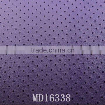 2015 new fashion pu leather fabric for car seat, synthetic furniture leather, leather material for upholstery