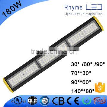 Stretch aluminum material Meanwell driver inside high power 180W led high bay light 60 degree lens                        
                                                                                Supplier's Choice