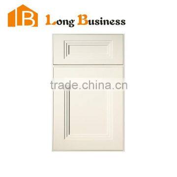 LB-DD1098 White painted kitchen cabinet door panel with direct manufacturer