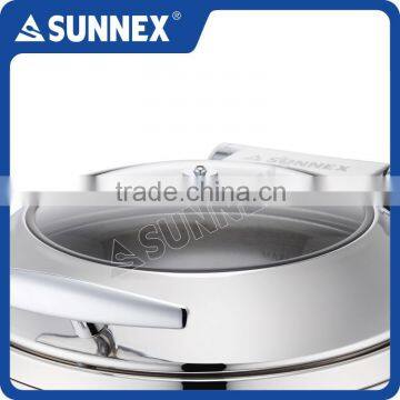 SUNNEX New Design Creative Mirror Polished Stainless Steel Digital Display 10 Litre Electric Soup Warmer photo-3
